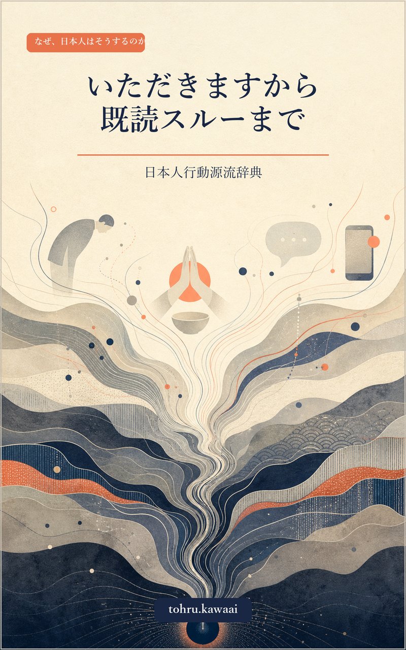 『いただきますから既読スルーまで ――日本人行動源流辞典』表紙